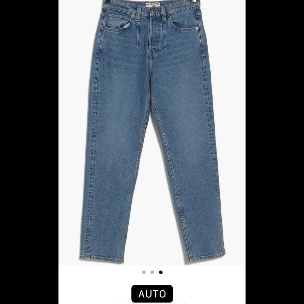 Free People, worn once, size 29. Butterfly zipper